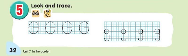 Tiếng Anh lớp 1 unit 7 lesson 2 phần 3 SGK KNTT. (Ảnh: Internet)