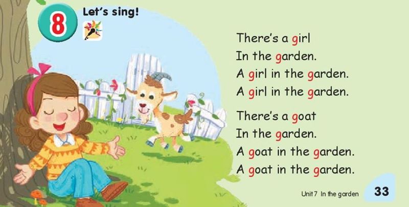 Tiếng Anh lớp 1 unit 7 lesson 3 phần 3 SGK KNTT. (Ảnh: Internet)