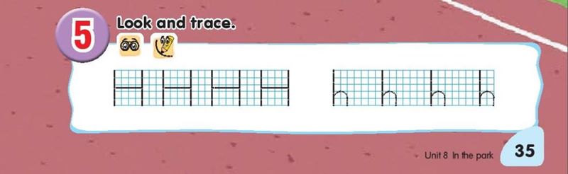 Tiếng Anh lớp 1 unit 8 lesson 2 phần 3 SGK KNTT. (Ảnh: Internet)