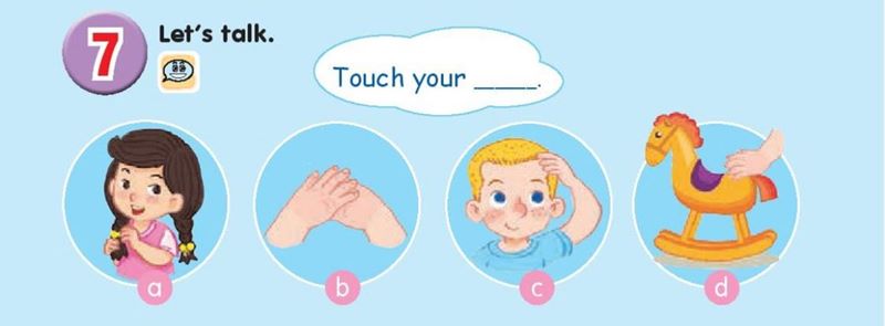 Tiếng Anh lớp 1 unit 8 lesson 3 phần 2 SGK KNTT. (Ảnh: Internet)