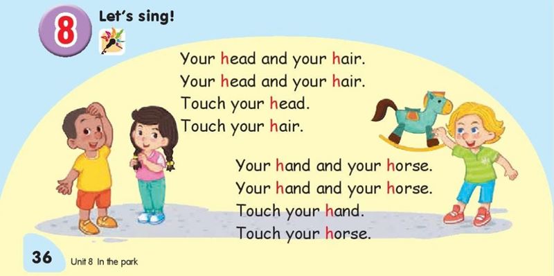 Tiếng Anh lớp 1 unit 8 lesson 3 phần 3 SGK KNTT. (Ảnh: Internet)