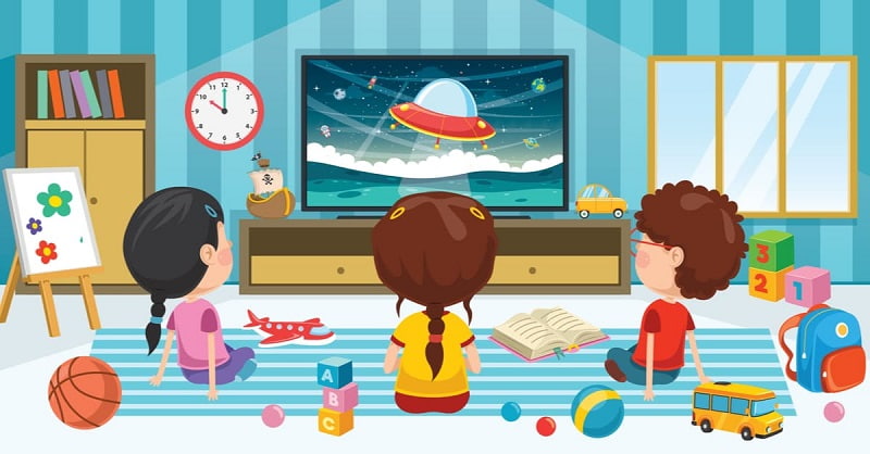 Học tiếng Anh qua phim hoạt hình. (Ảnh: Shutterstock.com)