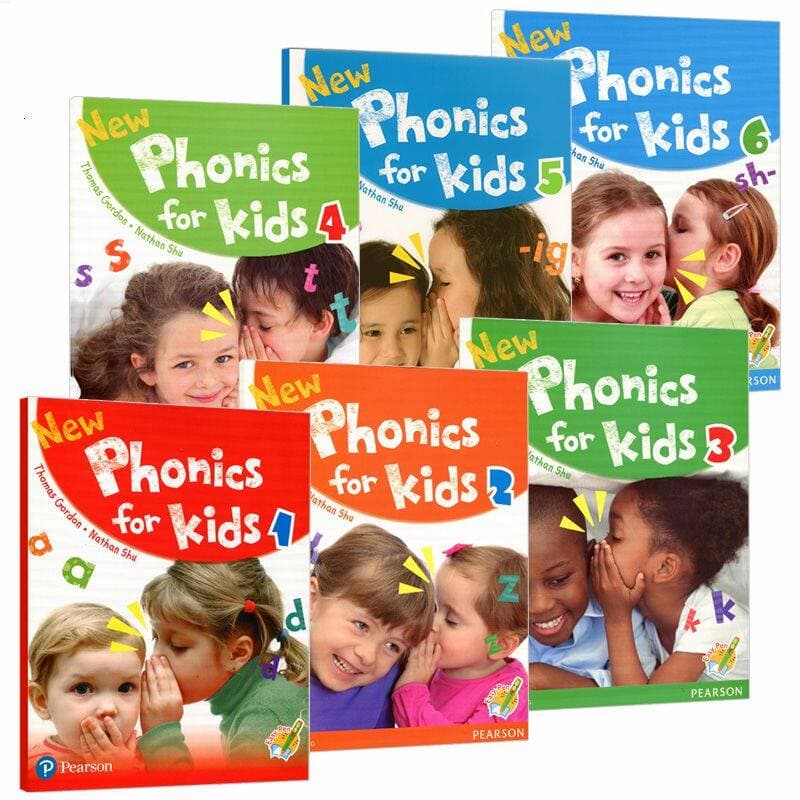 Giáo trình New Phonics For Kids. (Ảnh: Sưu tầm Internet)