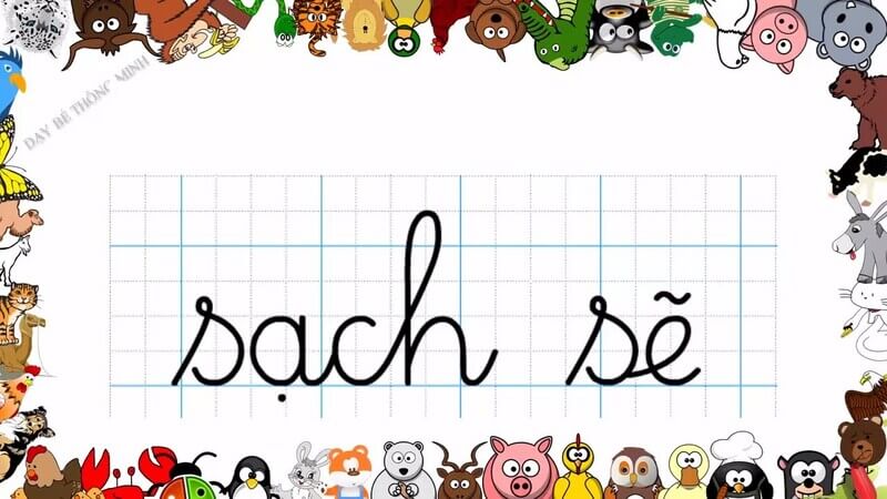 Việc dạy bé viết đúng chính tả rất quan trọng. (Ảnh: Dạy Bé Thông Minh)