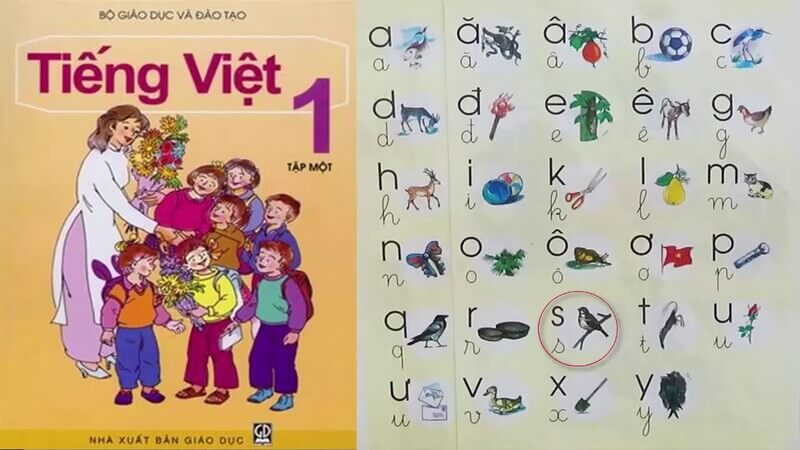 Bé học tiếng Việt lớp 1 có khá nhiều kiến thức mới. (Ảnh: Youtube)