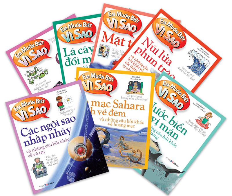 Bộ sách Em muốn biết vì sao? (Ảnh: Tiki)