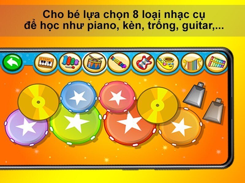 Học chữ cái Tiếng Việt với Piano Kids. (Ảnh: sưu tầm internet)