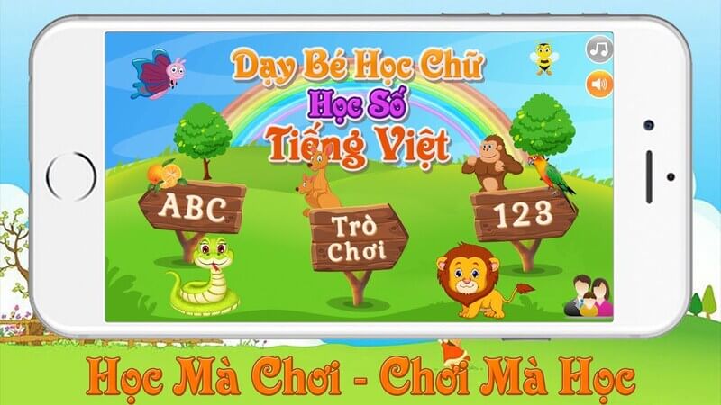 Dạy bé học chữ cái – học số tiếng Việt miễn phí. (Ảnh: Youtube)