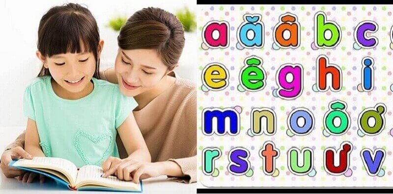 Bố mẹ hãy luôn đồng hành, kiên nhẫn cùng con học chữ. (Ảnh: Sưu tầm internet)