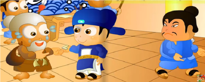 Minh họa bài đọc Mồ Côi xử kiện. (Ảnh: Sưu tầm Internet)