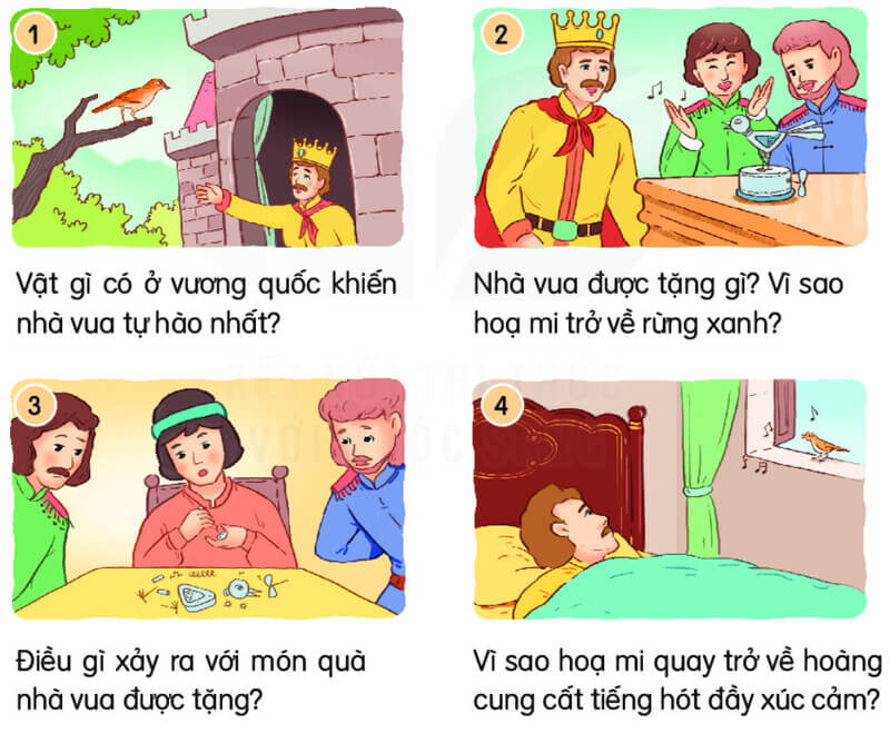 Khi kể chuyện nhiều bé không nắm được cốt truyện. (Ảnh: Sưu tầm internet)