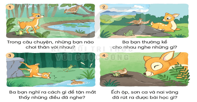 Cùng con làm nhiều bài tập về kể chuyện. (Ảnh: sưu tầm internet)