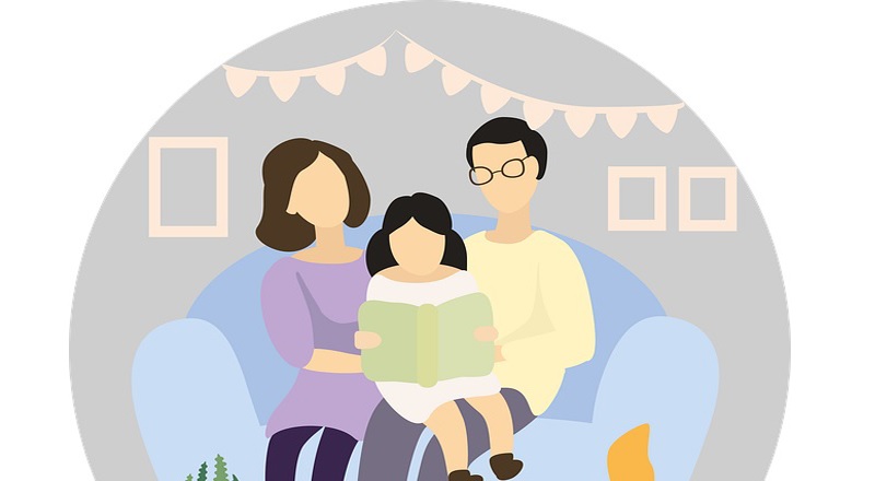 Khi kể chuyện nhiều bé chưa ti tin để kể lại đúng câu chuyện. (Ảnh: Sưu tầm internet)