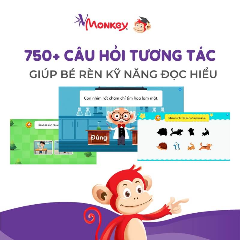 Tạo nên tảng tiếng Việt cho bé cùng Vmonkey. (Ảnh: Monkey)