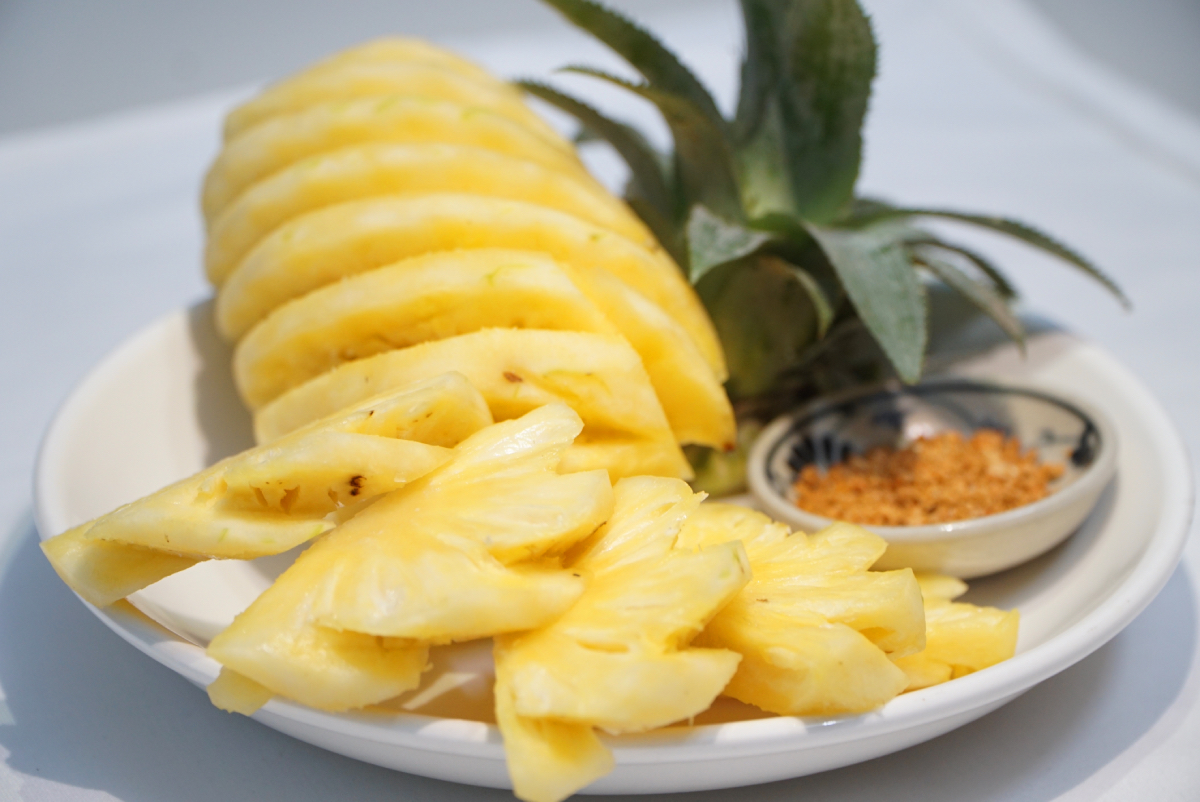 Dứa có nhiều lợi ích đối với bà bầu. (Ảnh: Sưu tầm Internet)