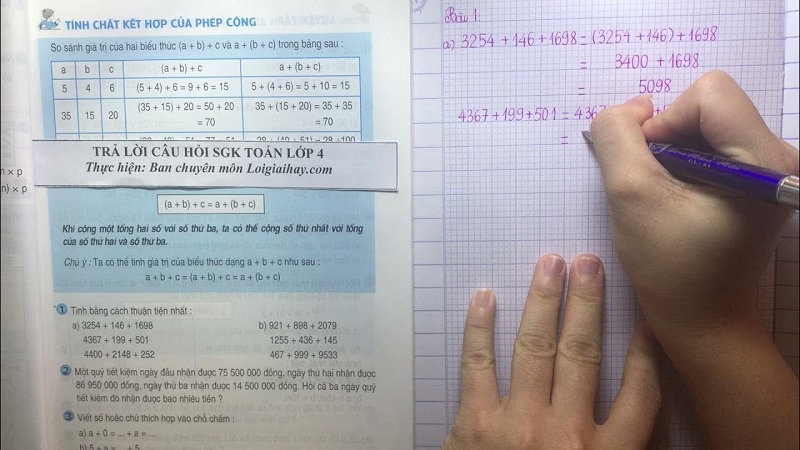 Việc thực hành thường xuyên rất quan trọng khi học toán. (ảnh: Sưu tầm internet)