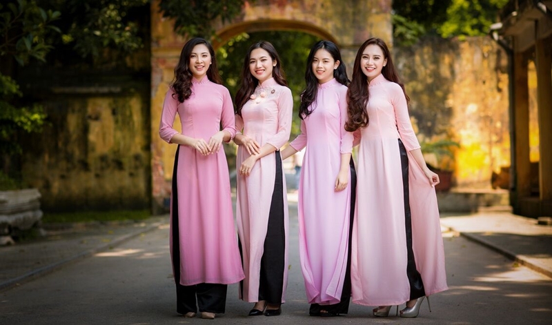 Áo dài Trang phục truyền thống Việt Nam. (Ảnh: Internet)