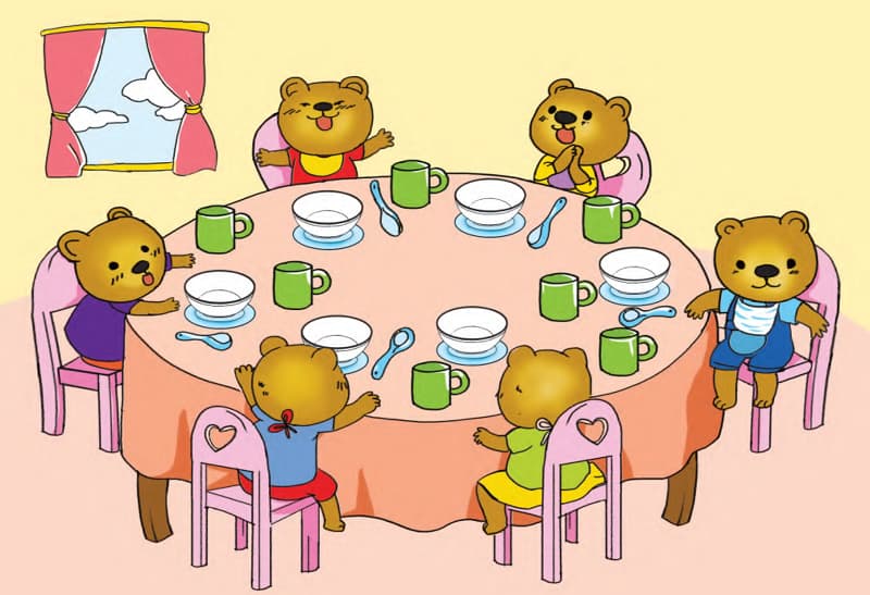 Ba mẹ nên dạy bé học qua tranh ảnh. (Ảnh: SGK Toán 1 Cánh Diều)