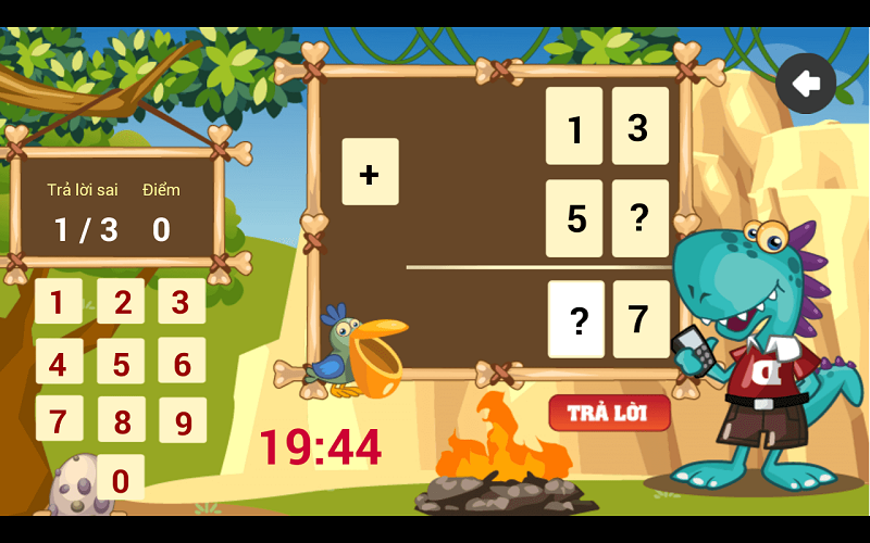 Hình ảnh minh họa vòng chơi kỳ thi Violympic toán lớp 1. (Ảnh: Sưu tầm internet)