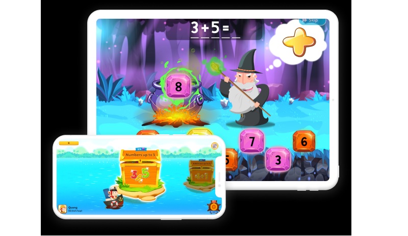 Nâng cao hiệu quả học toán cùng Monkey Math. (Ảnh: Sưu tầm internet)