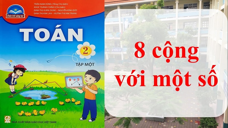 Có nhiều dạng bài tập 8 cộng với một số lớp 2. (Ảnh: Sưu tầm internet)