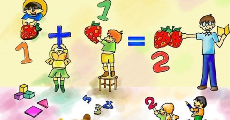 Toán cộng trừ có nhớ là kiến thức nâng cao nên các bé dễ gặp nhiều khó khăn. (Ảnh: Download.vn)