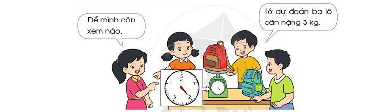 Học toán kilogam thông qua trò chơi khá hiệu quả. (Ảnh: Sưu tầm internet)