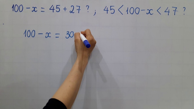 Thực hành thường xuyên khi học toán rất quan trọng. (Ảnh: Sưu tầm internet)