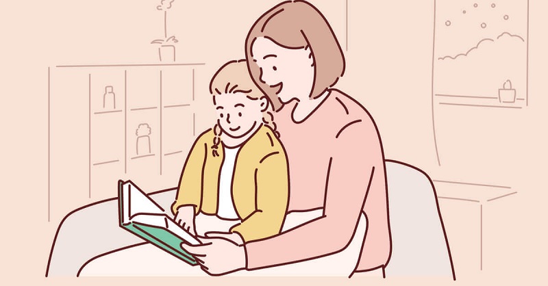 Bố mẹ nên cùng bé học và thực hành nhiều hơn. (Ảnh: Sưu tầm internet)