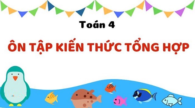 Chương trình toán lớp 4 có nhiều kiến thức mới thú vị. (Ảnh: Sưu tầm internet)