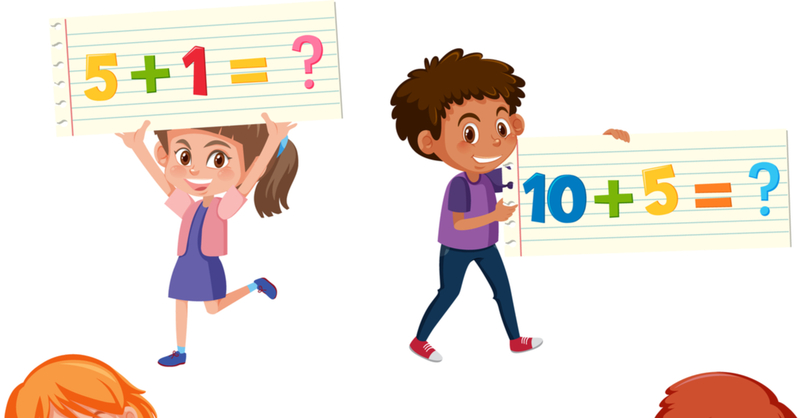 Dạy bé học toán từ đơn giản đến phức tạp. (Ảnh: sưu tầm internet)