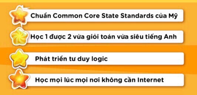 Nhiều lợi ích khi học toán tiếng Anh cùng Monkey Math. (Ảnh: Monkey)