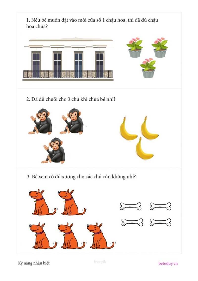 Dạng toán so sánh thiếu đủ. (Ảnh: Betuduy.vn)