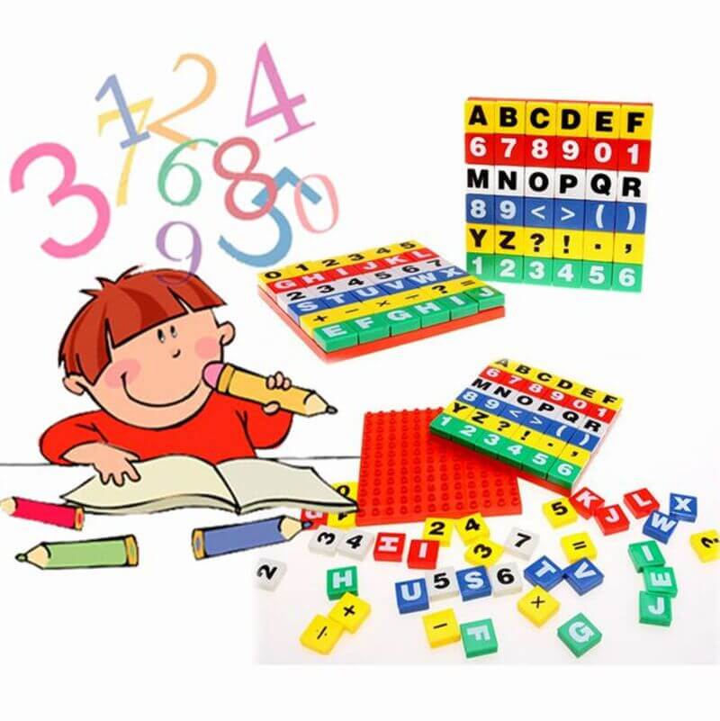 Cho con làm quen với những dạng toán ghi nhớ nhanh. (Ảnh: Abacus Master)