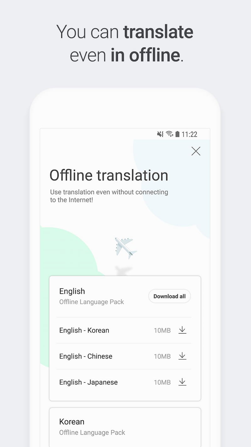 Phần mềm dịch tiếng Anh sang tiếng Việt Naver Papago. (Ảnh: Sưu tầm Internet)