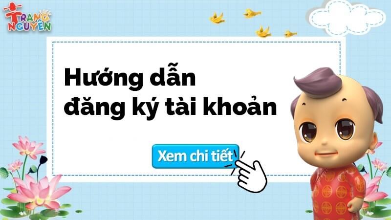 Cách thức đăng ký tài khoản và tham gia thi hoàn toàn online. (Ảnh: Trạng Nguyên)