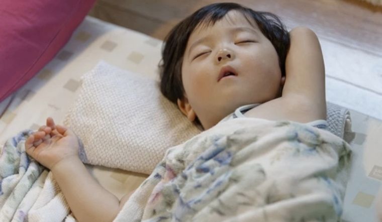 Ngủ ngáy là một tình trạng bệnh lý thường gặp ở trẻ nhỏ, người lớn. (Ảnh: Sưu tầm internet)