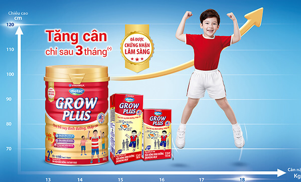 Sữa Dielac Grow 3. (Ảnh: Sưu tầm internet)