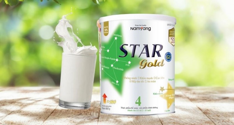 Sữa Star Gold số 4. (Ảnh: Sưu tầm internet)