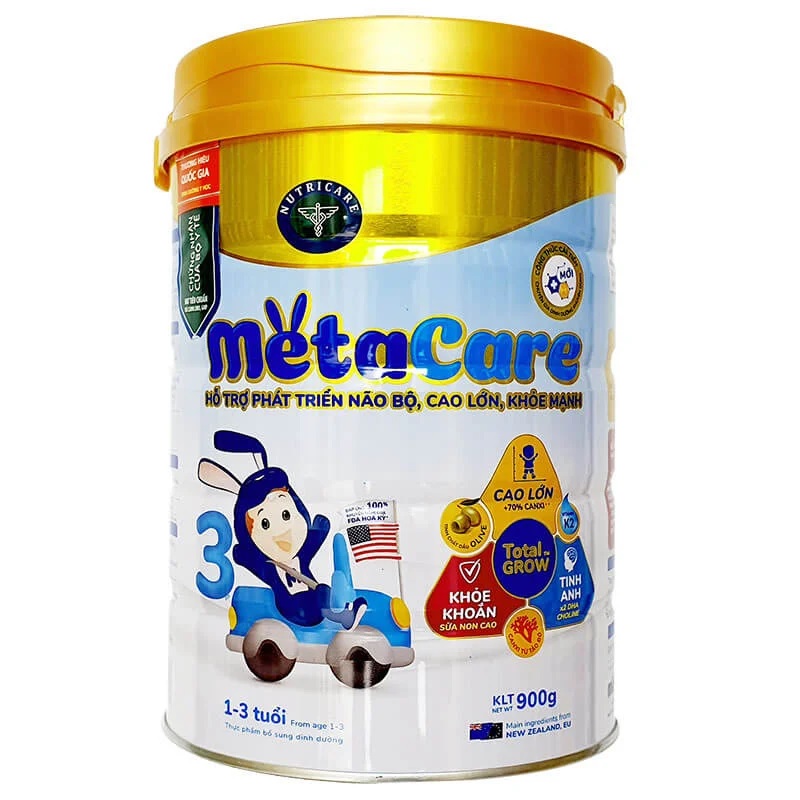 Sữa Meta Care 3+. (Ảnh: Sưu tầm internet)