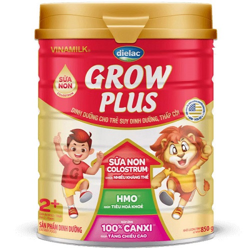 Vinamilk Dielac Grow Plus 2+. (Ảnh: Sưu tầm internet)