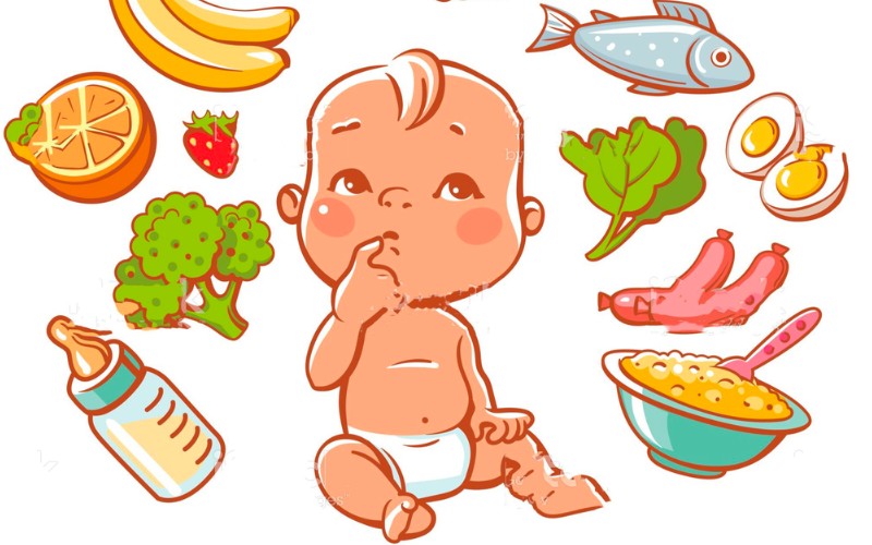 Bổ sung những dưỡng chất cần thiết để bé nhanh phục hồi khỏi bệnh cảm cúm (Ảnh: Sưu tầm internet)