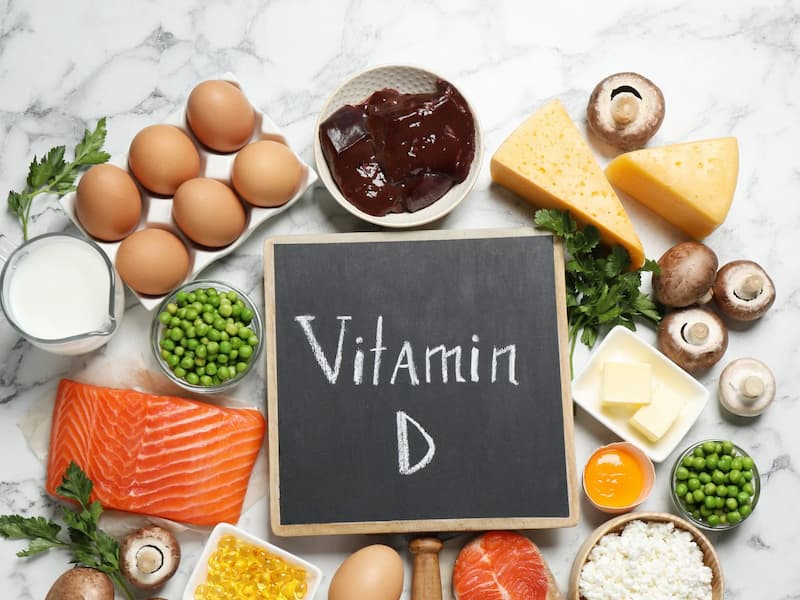 Vitamin D tốt cho hệ xương của trẻ. (Ảnh: sưu tầm internet)