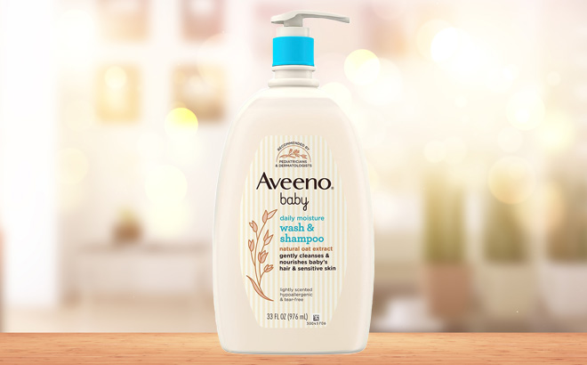 Aveeno Baby Wash and Shampoo. (Ảnh: Sưu tầm internet)