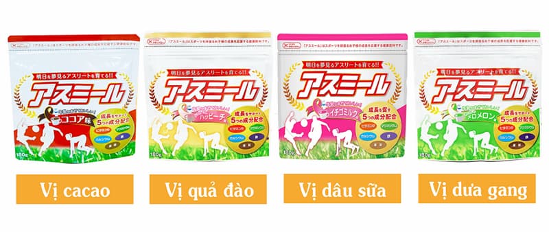 Sữa Asumiru cho trẻ 3 - 16 tuổi. (Ảnh: Internet)