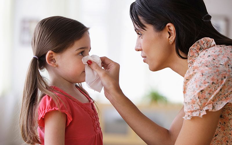 Những nguyên nhân thường gặp khiến mũi trẻ bị chảy máu (Nguồn: Sưu tầm Internet)