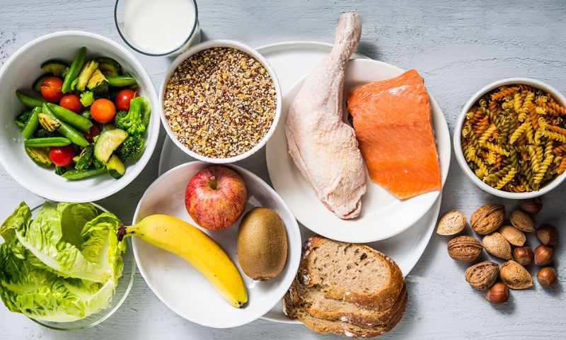 Thực phẩm giàu Kali. (Ảnh: Nguồn Internet)