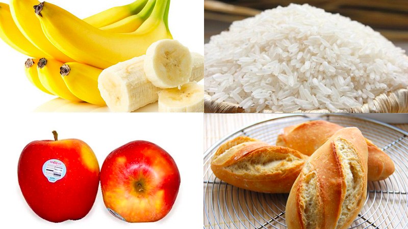 Chế độ ăn BRAT rất tốt cho người bị bệnh về tiêu hoá (Ảnh: Sưu tầm trên mạng)