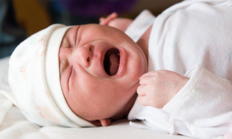 Biểu hiện của trẻ sơ sinh 1 tháng tuổi bị cảm cúm (Nguồn: Sưu tầm Internet)