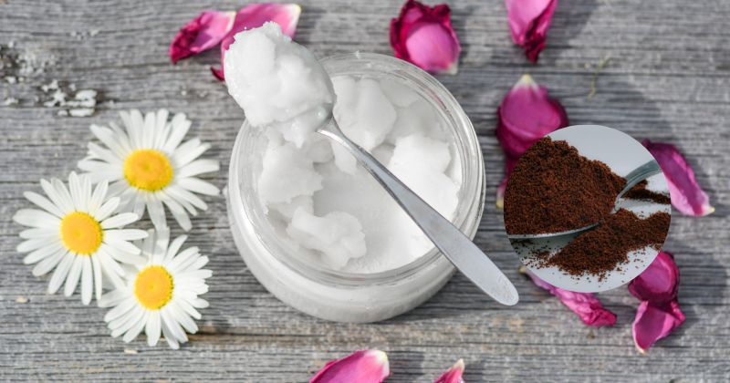 Trị rạn sau sinh bằng dầu dừa và bã cà phê (Ảnh: Sưu tầm Internet)